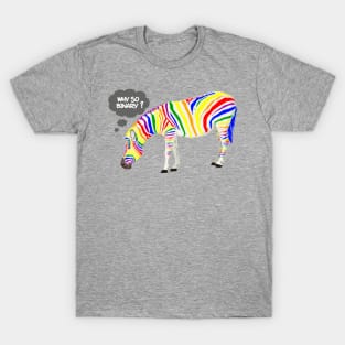 Rainbow Zebra T-Shirt